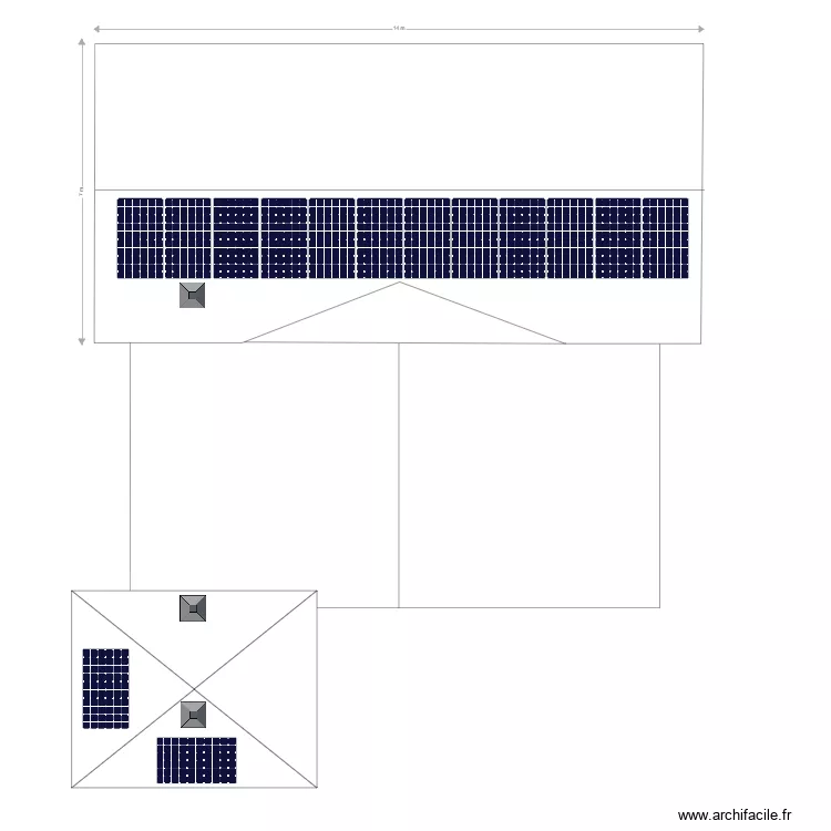 ADMIN MERCIER Pierre. Plan de 