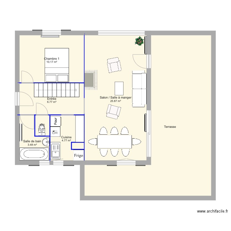 Chanteuse. Plan de 0 pièce et 0 m2