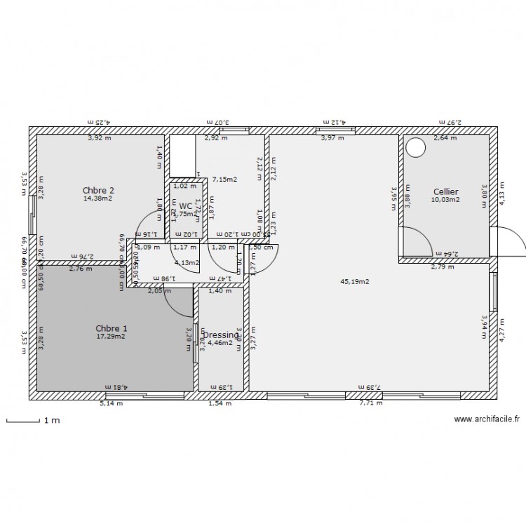 Dignac1. Plan de 0 pièce et 0 m2