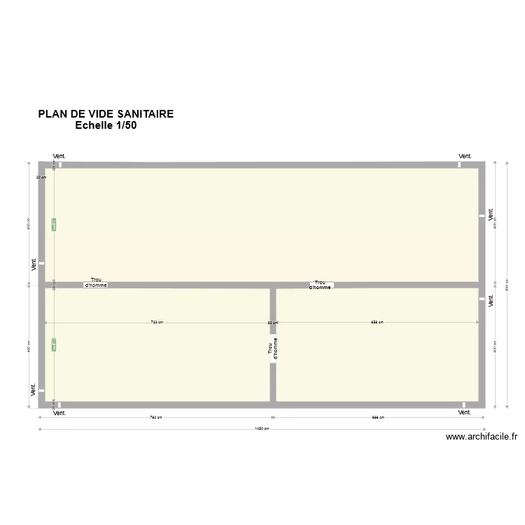 vide sanitaire permis 3 thiriet. Plan de vide sanitaire permis 3 thiriet. Plan de