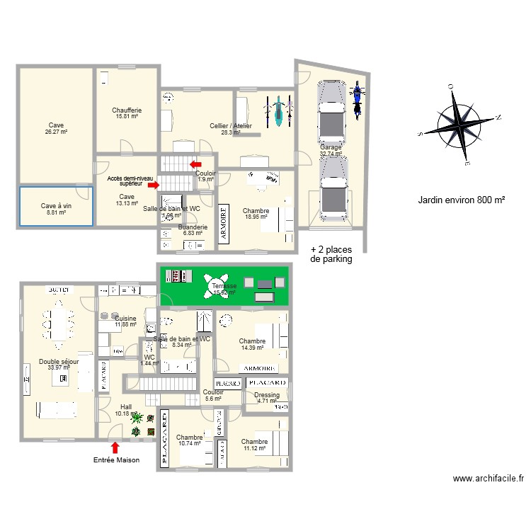 MASSON. Plan de 0 pièce et 0 m2