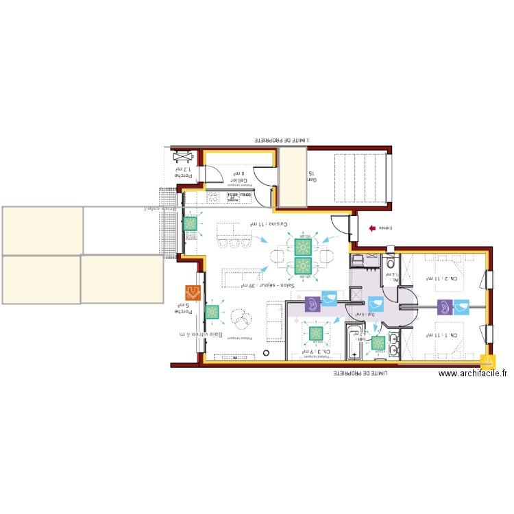 maisonreve. Plan de 0 pièce et 0 m2