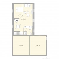 plan grenier app ar 2d
