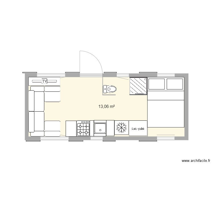 plan camion . Plan de 0 pièce et 0 m2