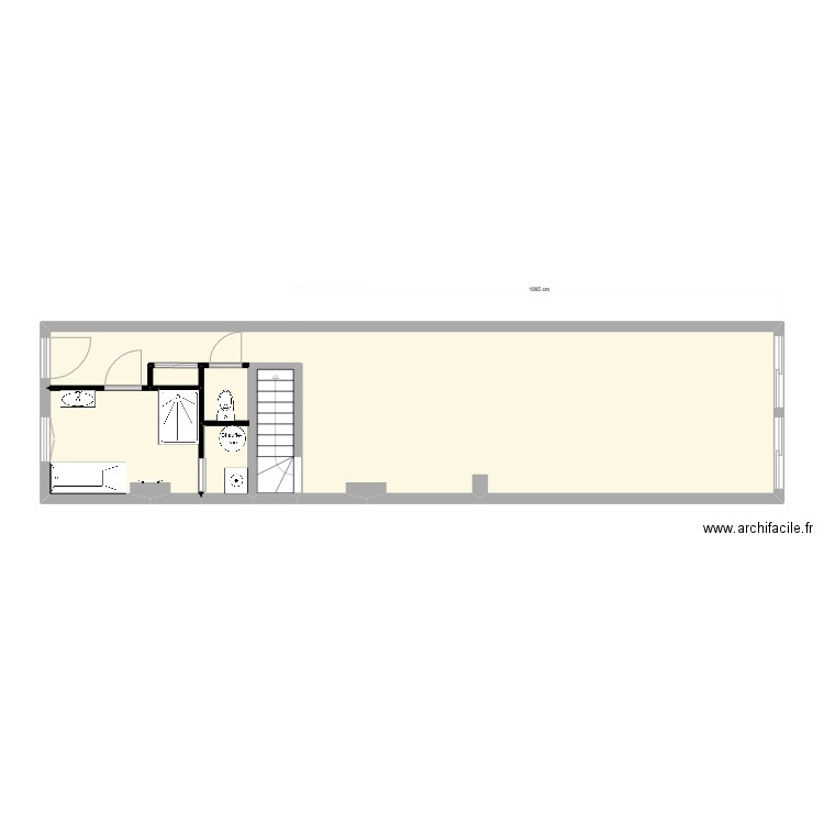 Plan de Mélanie. Plan de 0 pièce et 0 m2
