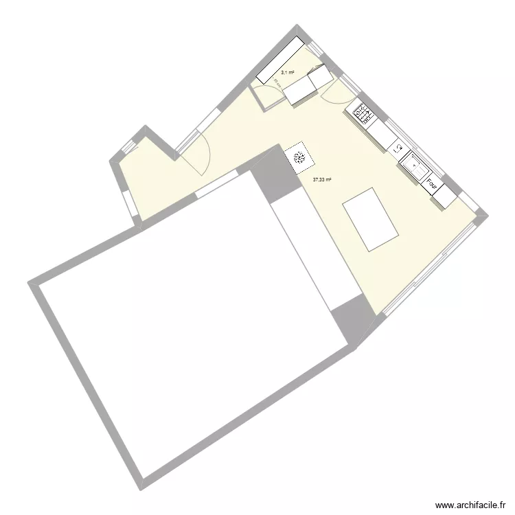 cuisine reparation. Plan de cuisine reparation. Plan de