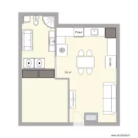 appartement plan 1 sans ilot