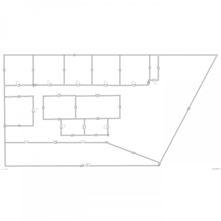 ecole primaire. Plan de 0 pièce et 0 m2