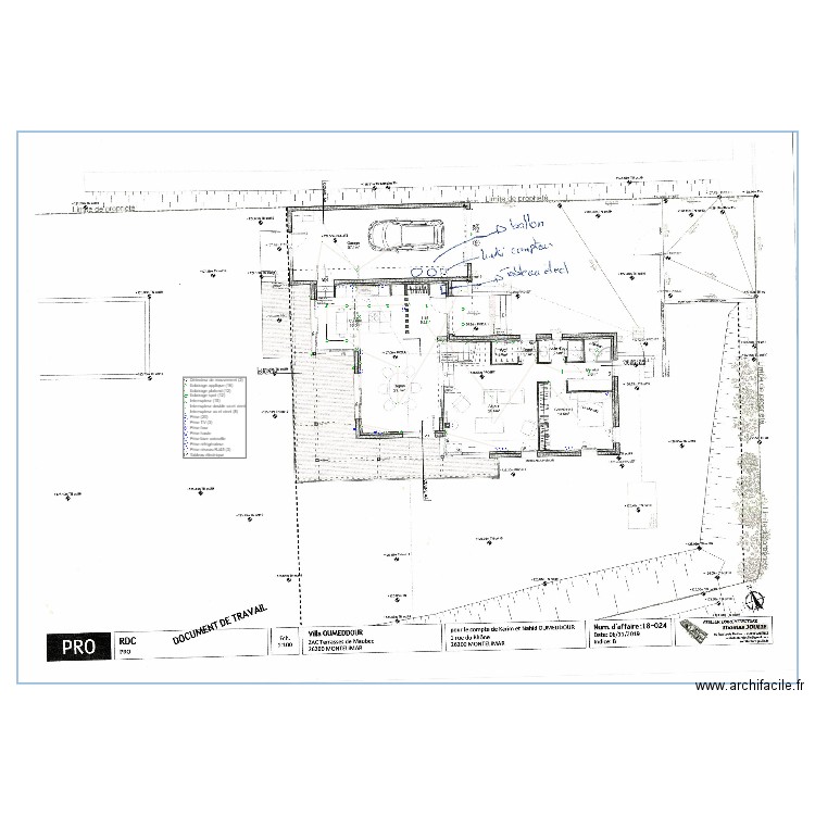 Plan Oumeddour 2. Plan de 0 pièce et 0 m2