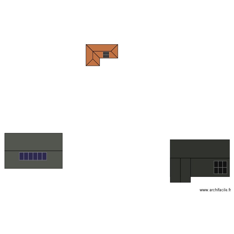 blanquefacade. Plan de 0 pièce et 0 m2