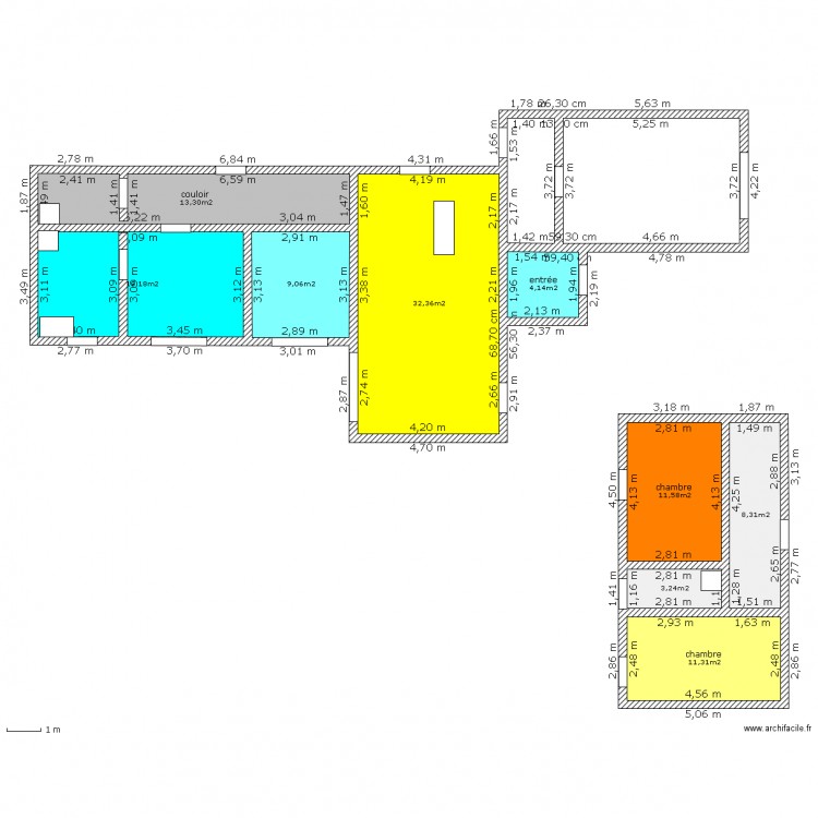 maisonarchi. Plan de 0 pièce et 0 m2