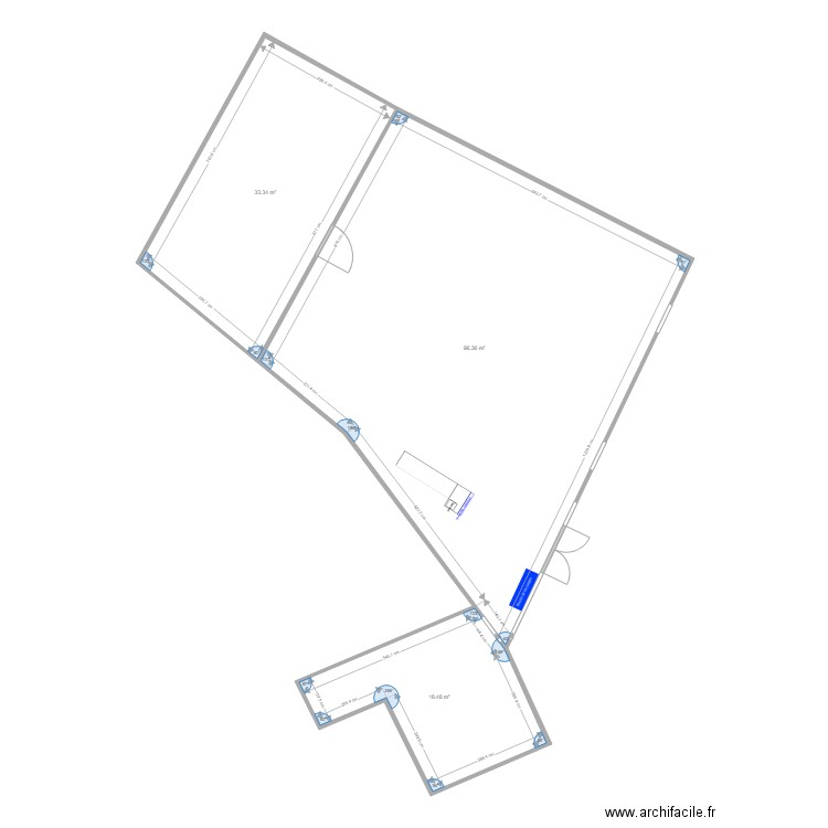 55620 Local Nuevo. Plan de 0 pièce et 0 m2