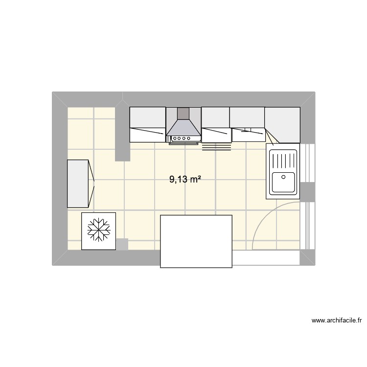 cuisine. Plan de 0 pièce et 0 m2