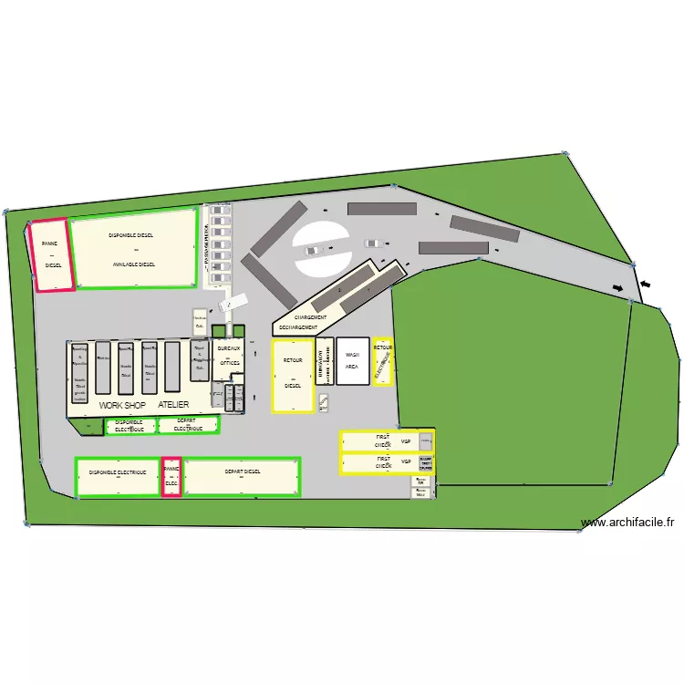 PARIS OUEST Avril 2019 Avant travaux voirie. Plan de 