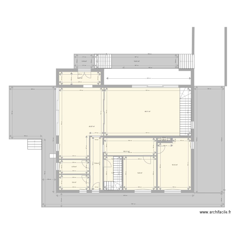 TRESNJA v5 terasse. Plan de 0 pièce et 0 m2