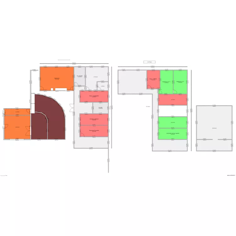 Batiment modulaire 3. Plan de Batiment modulaire 3. Plan de