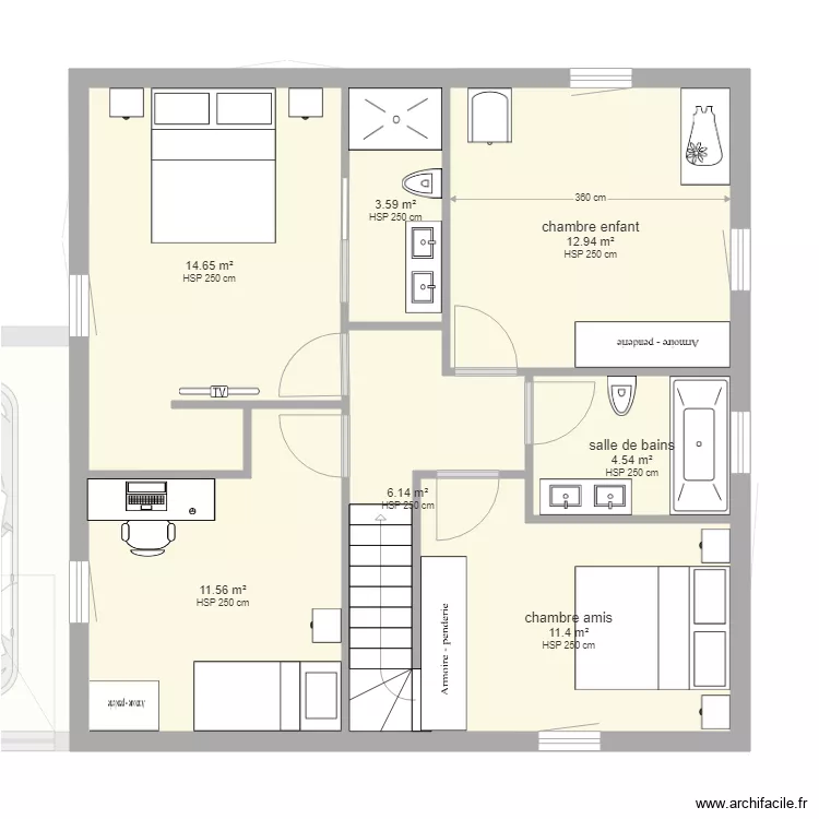 maison 09072020. Plan de 