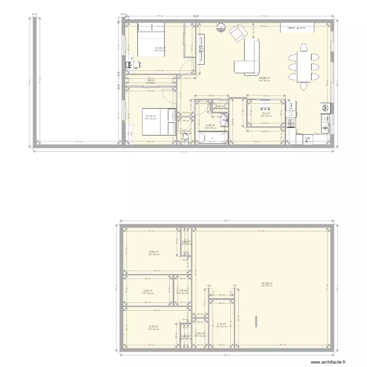 CAVE 5. Plan de 