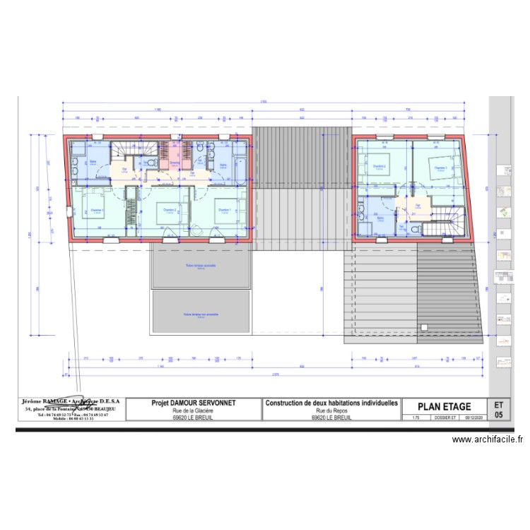 JJD etyage. Plan de 0 pièce et 0 m2