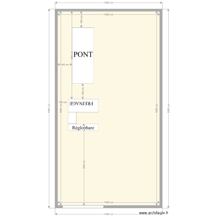 Essai CB. Plan de 0 pièce et 0 m2