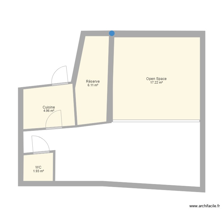 Travail. Plan de 0 pièce et 0 m2
