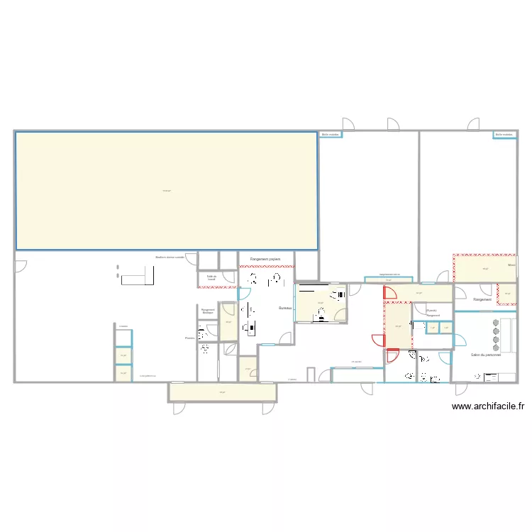 2023 Plan Rez-de-chauss&eacute;e EDNL C. Plan de 