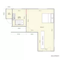 Plan Niveau R+1_porte2 et bureau