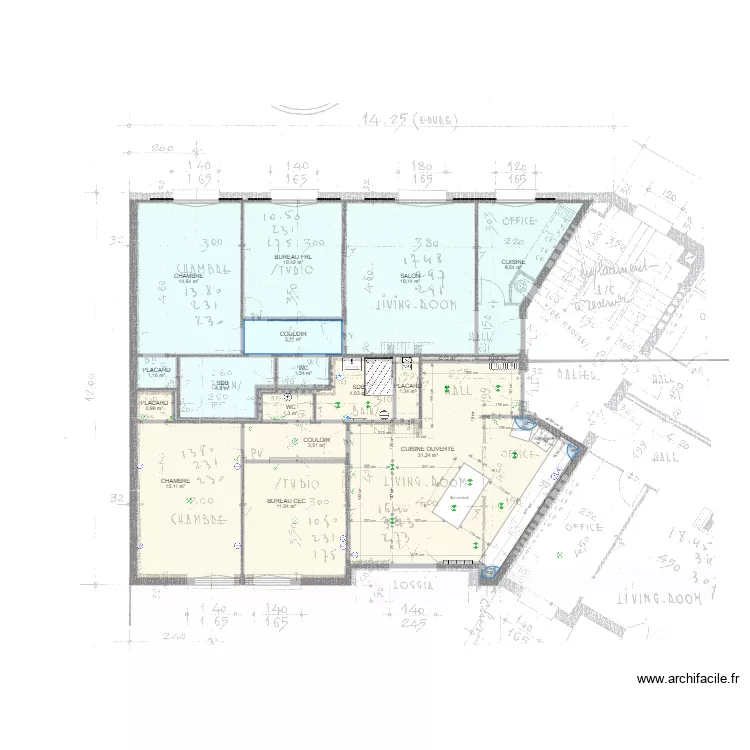 6 bisS ELECTRICITE 20. Plan de 6 bisS ELECTRICITE 20. Plan de