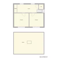 Croquis GROSS maison arri&egrave;re &eacute;tage