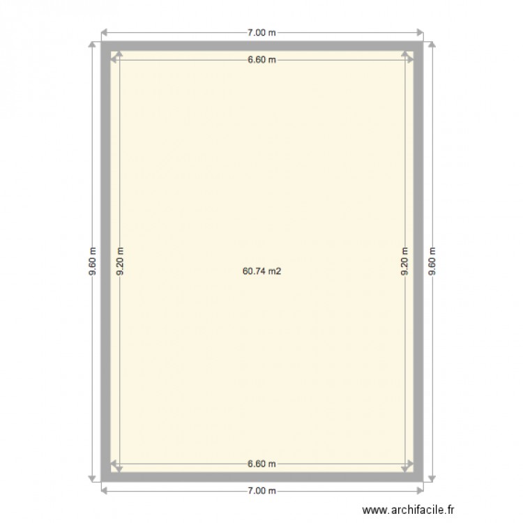 plan 1. Plan de 0 pièce et 0 m2