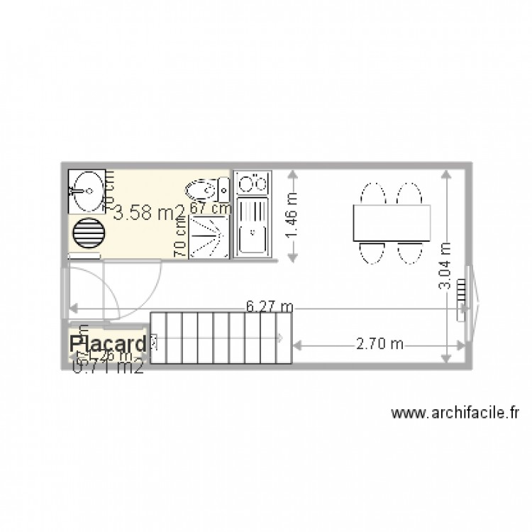 studio laennec. Plan de 0 pièce et 0 m2