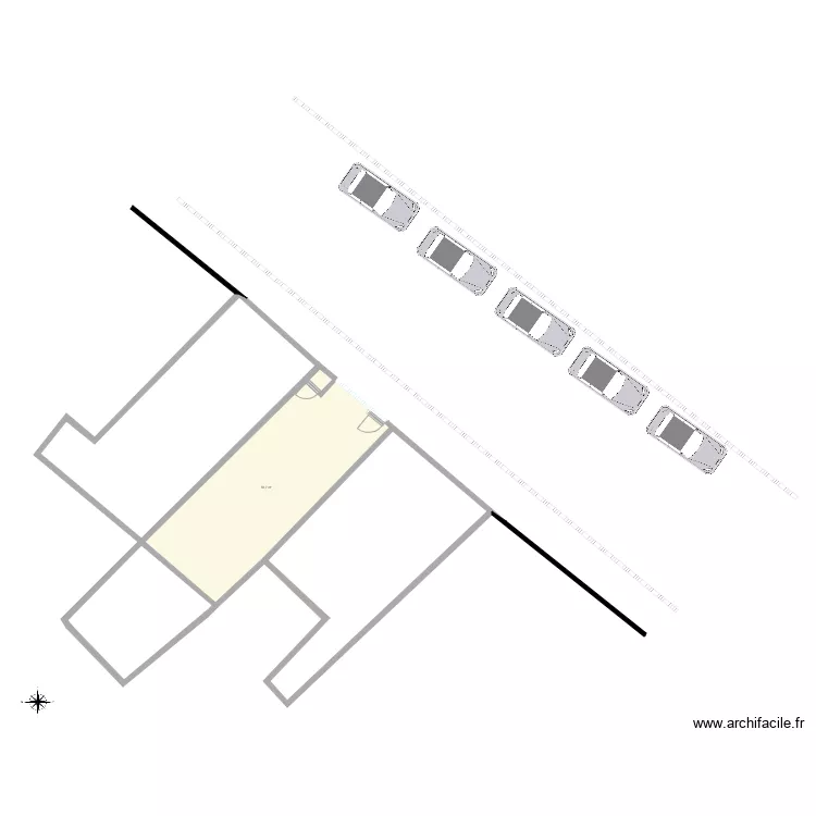 projet noyon DP2 existant. Plan de projet noyon DP2 existant. Plan de