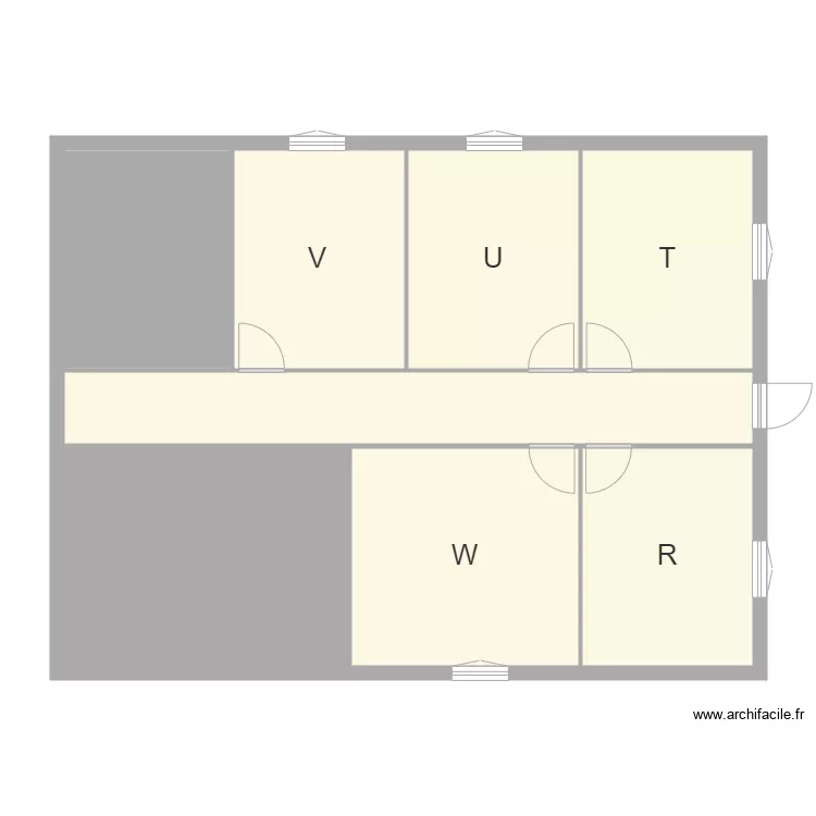 bureau P Mignot. Plan de 