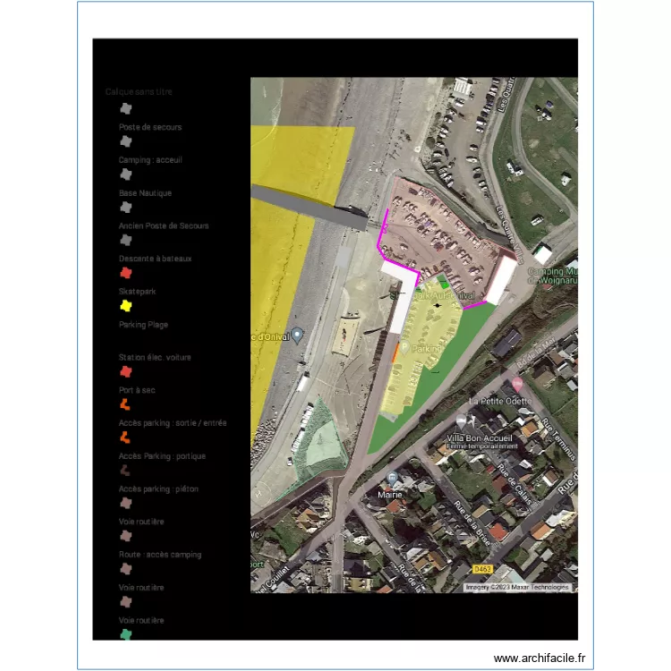 Triathlon Ault 2023. Plan de 