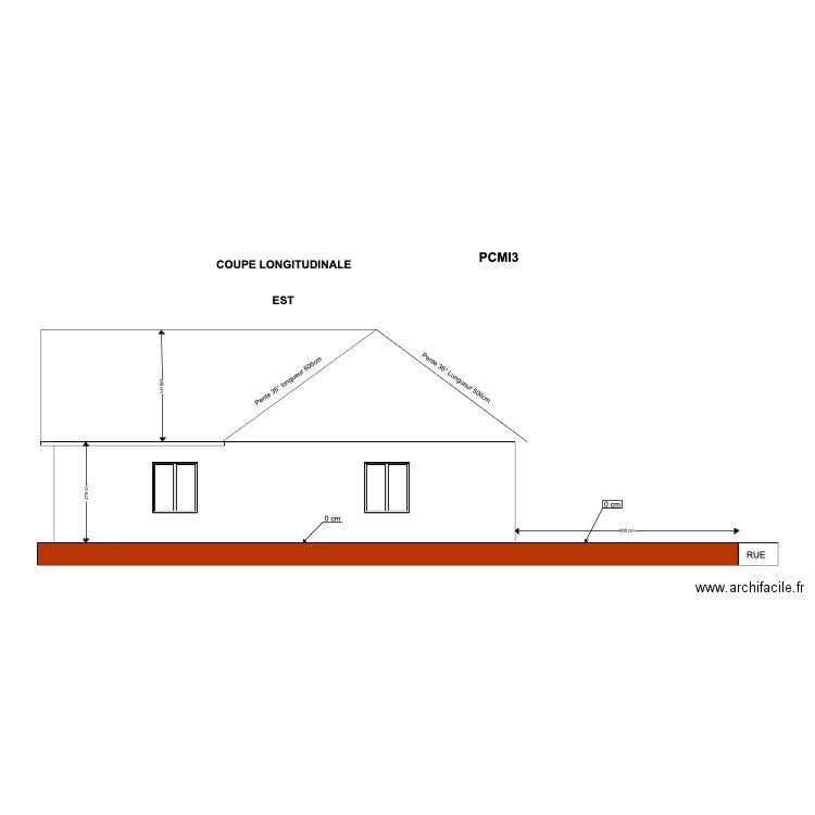 PLAN DE COUPE. Plan de 0 pièce et 0 m2