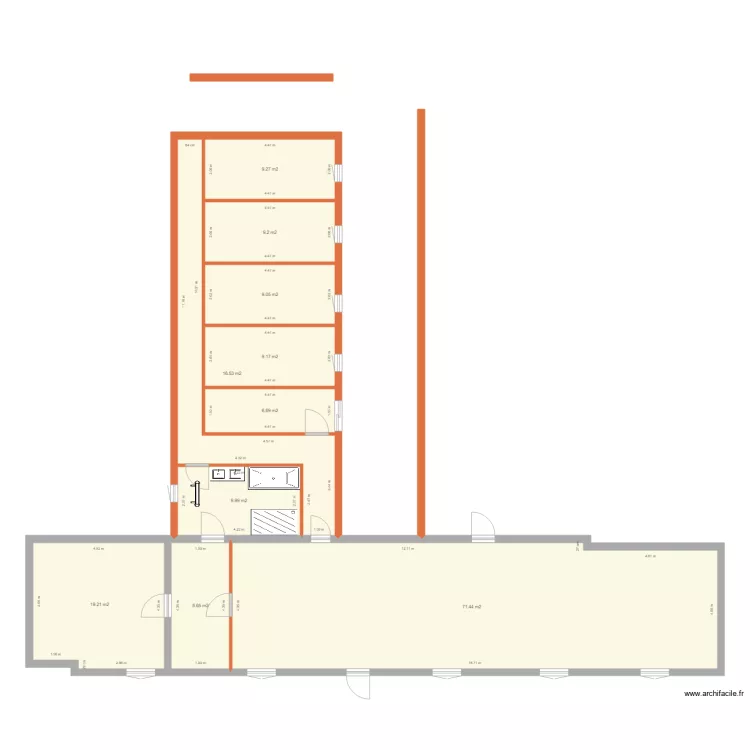 maison Priscilla 1ERE PROJECTION. Plan de 