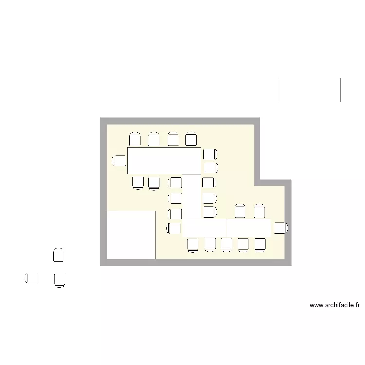 Table Noel. Plan de 