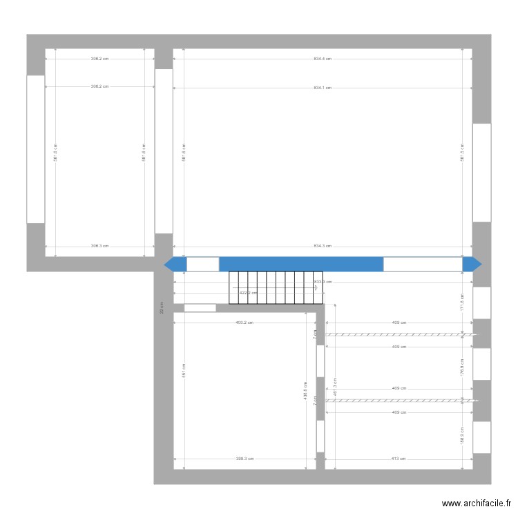 KP2 MICKAEL. Plan de 3 pièces et 110 m2