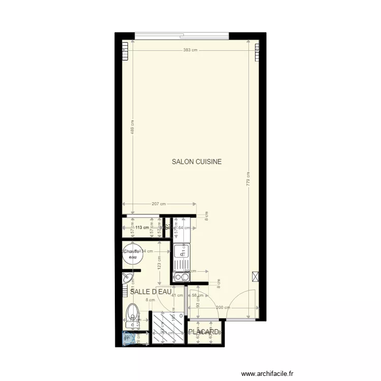 coeffort AMENAGEMENT. Plan de 