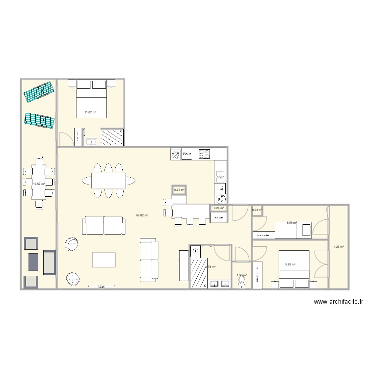 Pornichet V6. Plan de 0 pièce et 0 m2