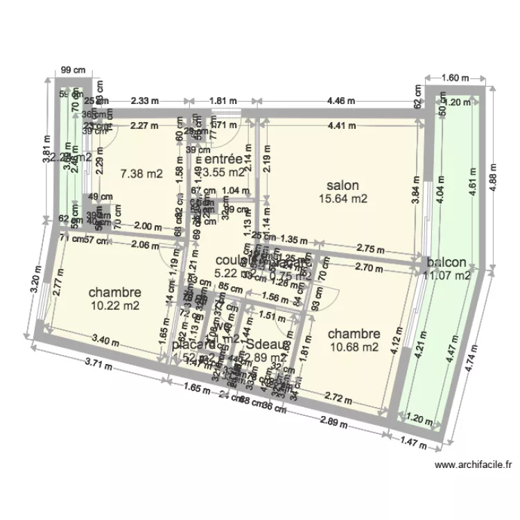 18 GAGLIARDO. Plan de 18 GAGLIARDO. Plan de