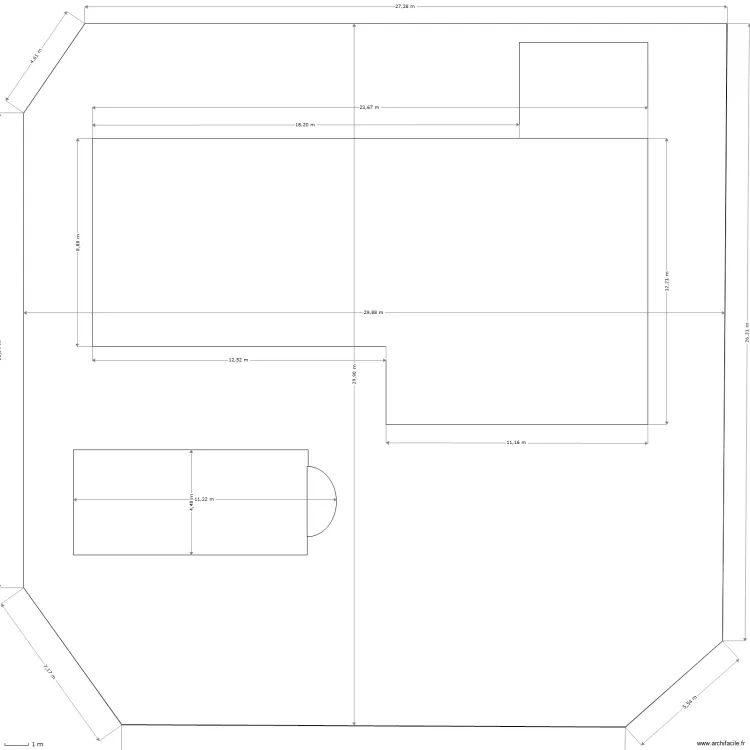DISPOSITION MAISON TERRAIN. Plan de DISPOSITION MAISON TERRAIN. Plan de