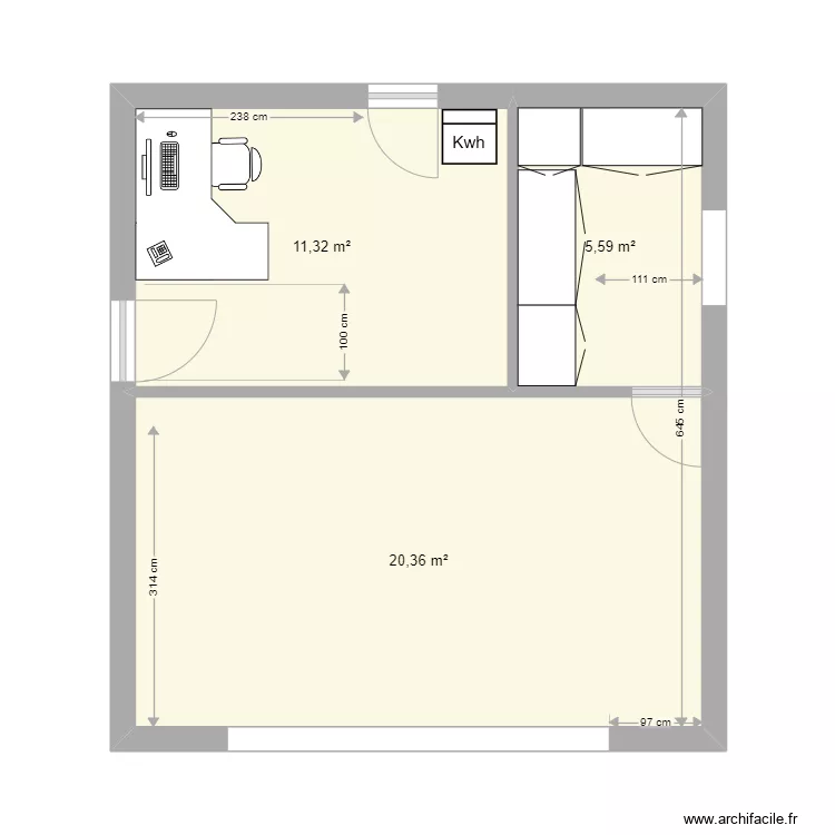 garage_2. Plan de 