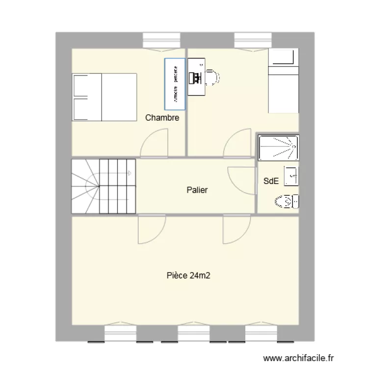 LE CARPENTIER 2 iem. Plan de LE CARPENTIER 2 iem. Plan de