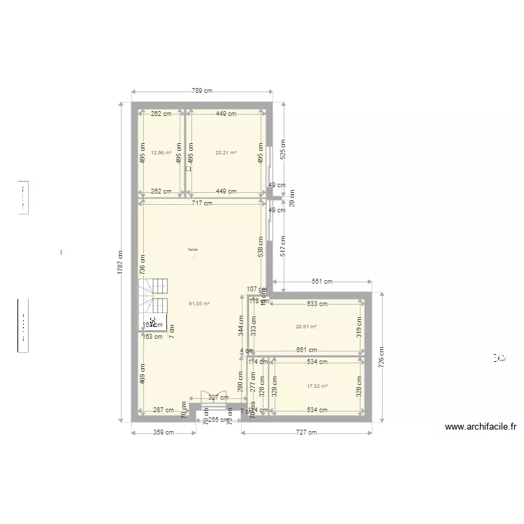crespieres 200 m2 17 01. Plan de 