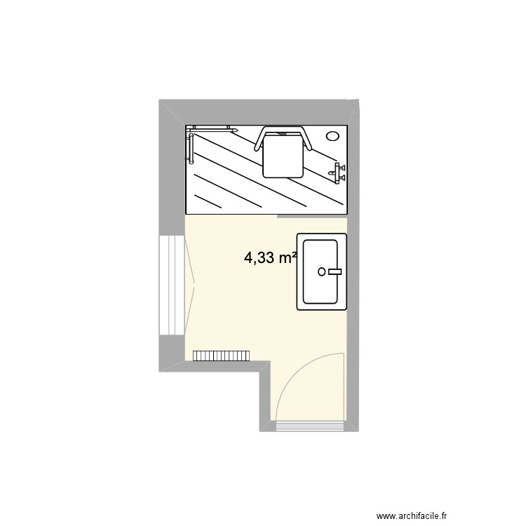 Renaudie. Plan de 0 pièce et 0 m2