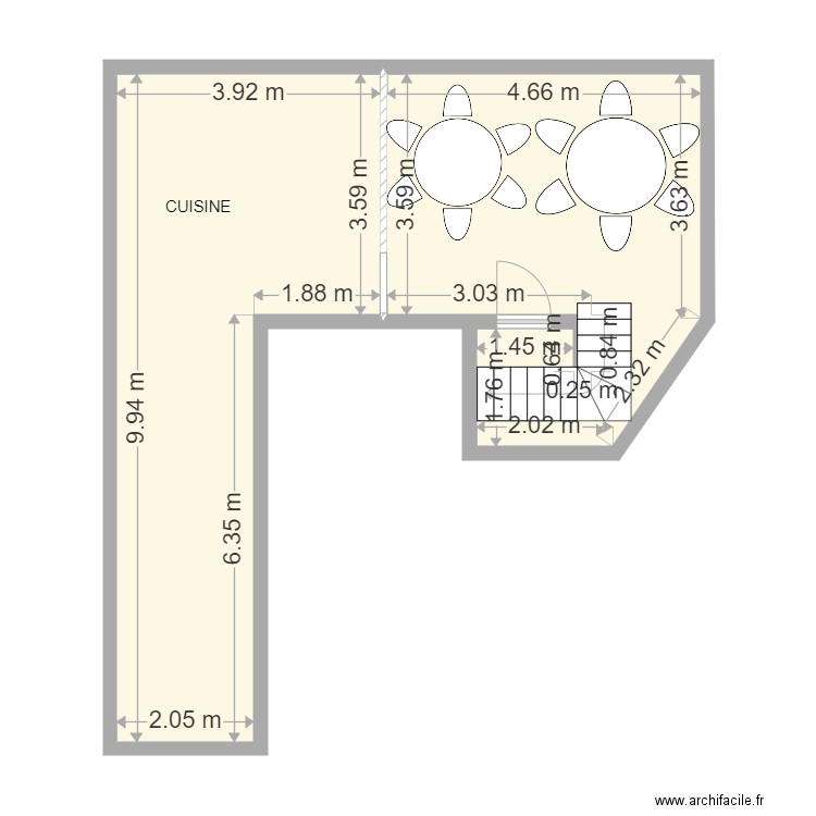 sous sol. Plan de 0 pièce et 0 m2