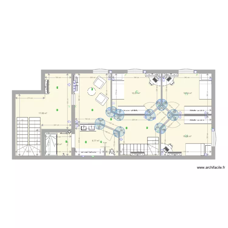 maison romans. Plan de 