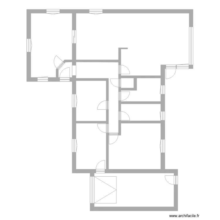 ETAGE GARMILLES. Plan de ETAGE GARMILLES. Plan de