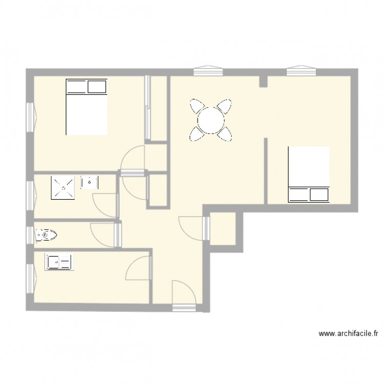 6 8 place Maurice de Fontenay Pascal. Plan de 0 pièce et 0 m2